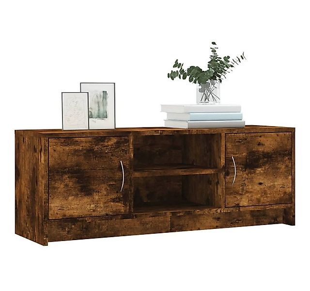 vidaXL TV-Schrank TV-Schrank Räuchereiche 102x30x37,5 cm Spanplatte TV-Lowb günstig online kaufen