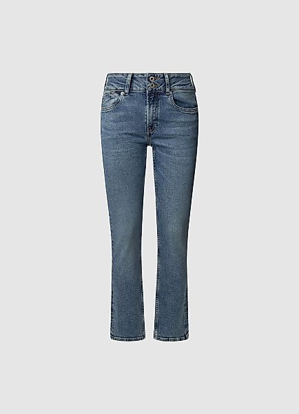 Pepe Jeans Slim-fit-Jeans "SLIM JEANS MW", mit extrabreitem Bund mit Doppel günstig online kaufen