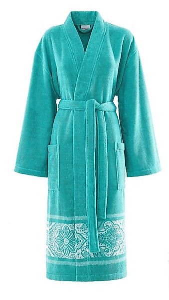 Bassetti Bademantel MARECHIARO, midi, Baumwolle, ohne Kapuze, Gürtel, aus f günstig online kaufen