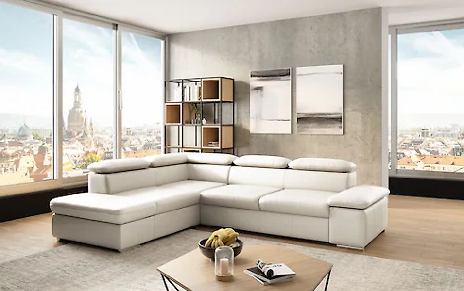 sit&more Ecksofa »Valentine L-Form, B: 272 cm« mit Arm- & Kopfteilverstellu günstig online kaufen