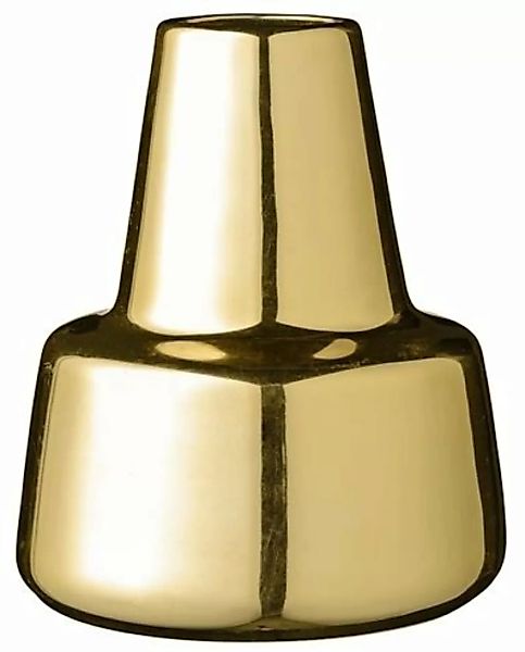 Bloomingville Vasen Vase Porzellan gold 22 cm (27100219) (gold) günstig online kaufen