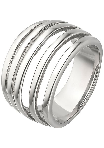 JOBO Fingerring breit, Edelstahl günstig online kaufen