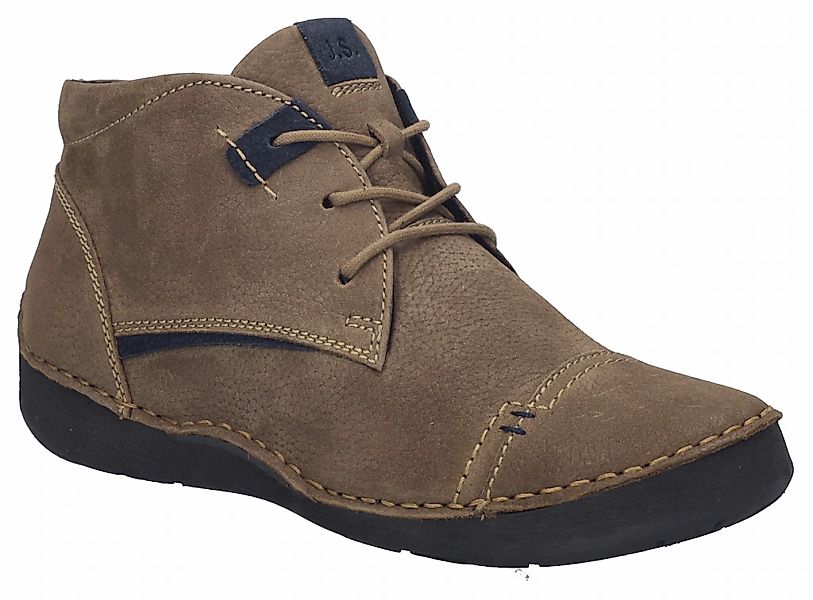 Josef Seibel Schnürboots "Fergey 43", Boots, Komfortschuh mit Wechselfußbet günstig online kaufen