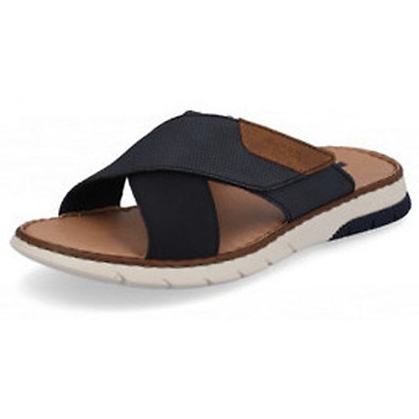 Rieker  Pantoffeln Sportliche Sandalen für Herren in blau günstig online kaufen