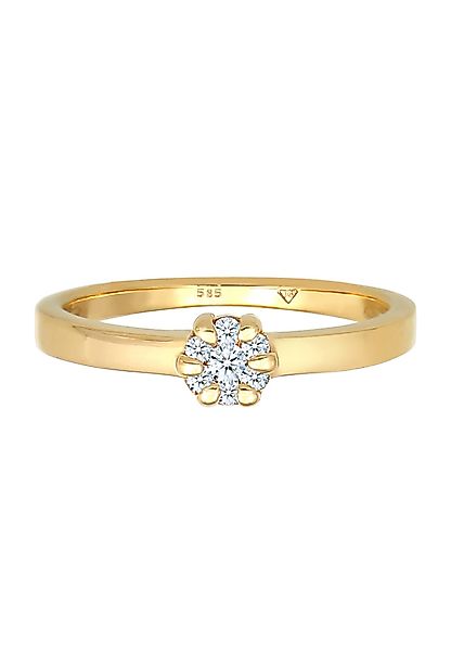 Elli DIAMONDS Verlobungsring Diamant Weiß Brillantschliff günstig online kaufen