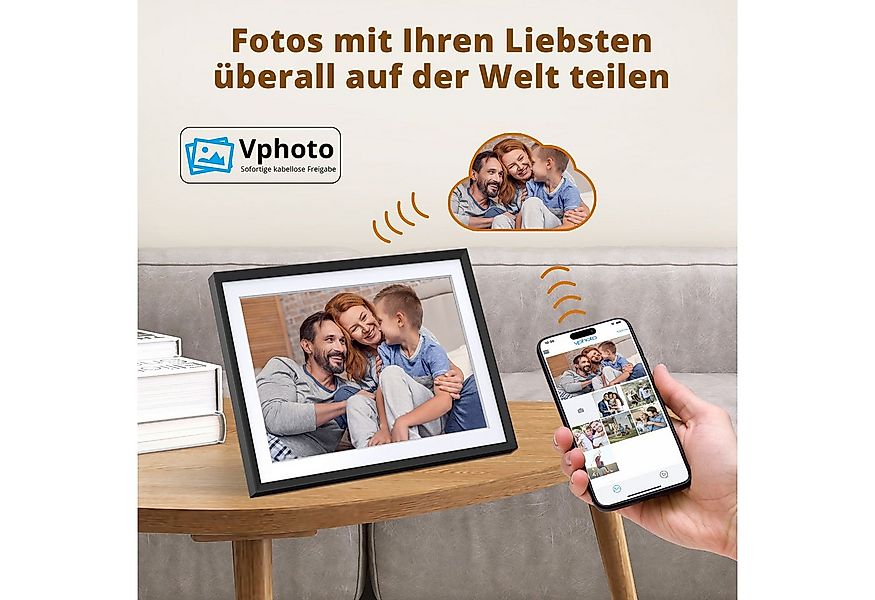 Dragon Touch Modern 10 Charm Digitaler Bilderrahmen (25,65 cm/10.1 ", 800 x günstig online kaufen