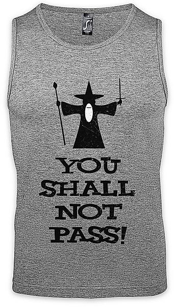 Urban Backwoods Tanktop You Shall Not Pass Ärmelloses T-Shirt Lord Herr Mov günstig online kaufen
