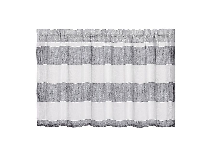 Joyswahl Scheibengardine Slike (1 St), Stangendurchzug, halbtransparent, Qu günstig online kaufen