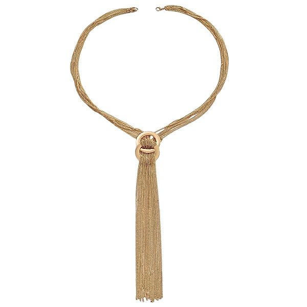KARMA Lange Kette Damen Halskette Edelstahl günstig online kaufen