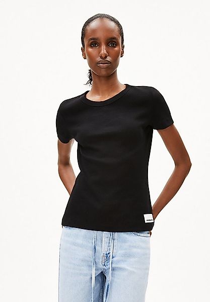 Armedangels T-Shirt KARDAA Ripp-T-Shirt aus Bio-Baumwoll Mix Slim Fit günstig online kaufen