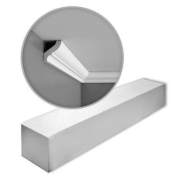 ORAC DECOR CB501N BASIXX Zierleisten 1 Karton Set mit 10 Stuckleisten 20 m günstig online kaufen