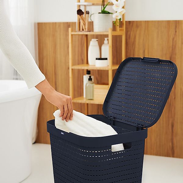 ROTHO Wäschekorb Country Wäschesammler 55l mit günstig online kaufen