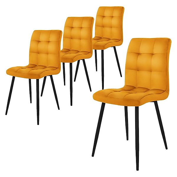 ML-DESIGN Stuhl Esszimmerstuhl mit Rückenlehne Polsterstuhl günstig online kaufen