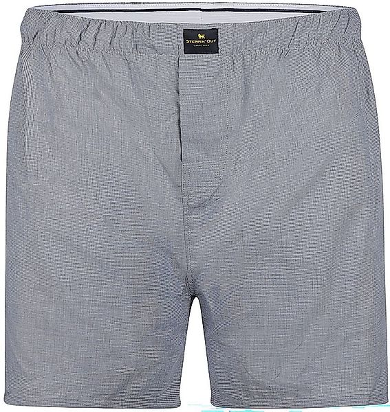 Steppin' Out Boxershort Druck Navy - Größe L günstig online kaufen