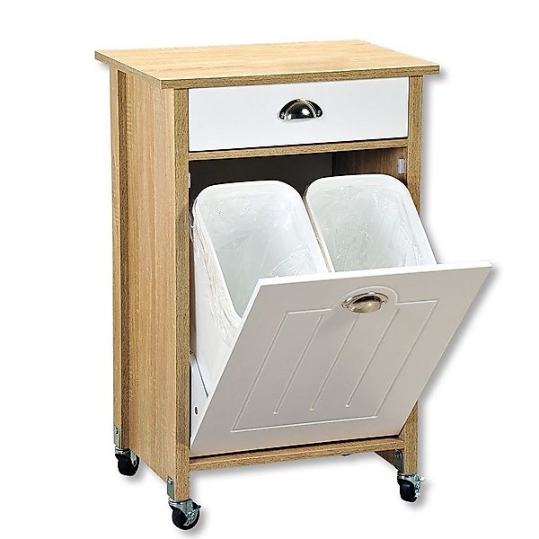 KESPER® Küchenwagen Rollwagen mit Mülltrennsystem, 2 günstig online kaufen