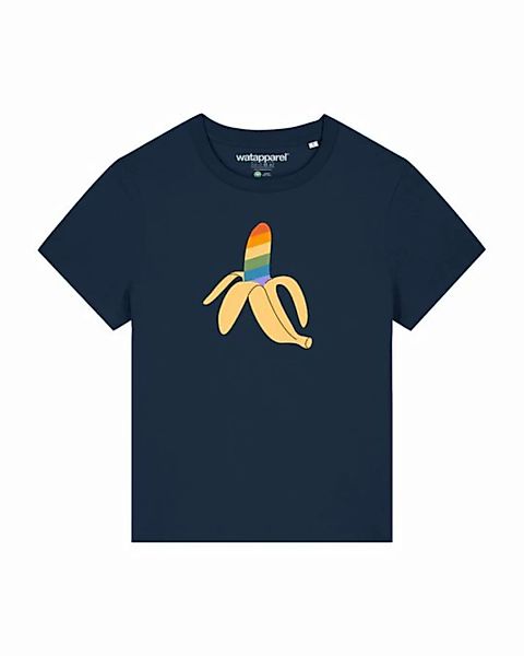 wat? Apparel Print-Shirt Rainbow Banana (1-tlg) günstig online kaufen