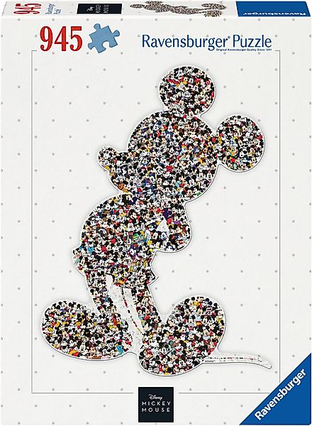 Ravensburger Konturenpuzzle Shaped Mickey, 945 Puzzleteile, günstig online kaufen