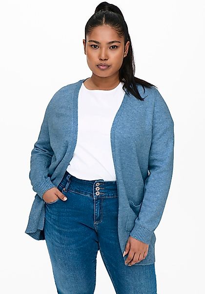 ONLY CARMAKOMA Strickjacke CARESLY L/S OPEN günstig online kaufen