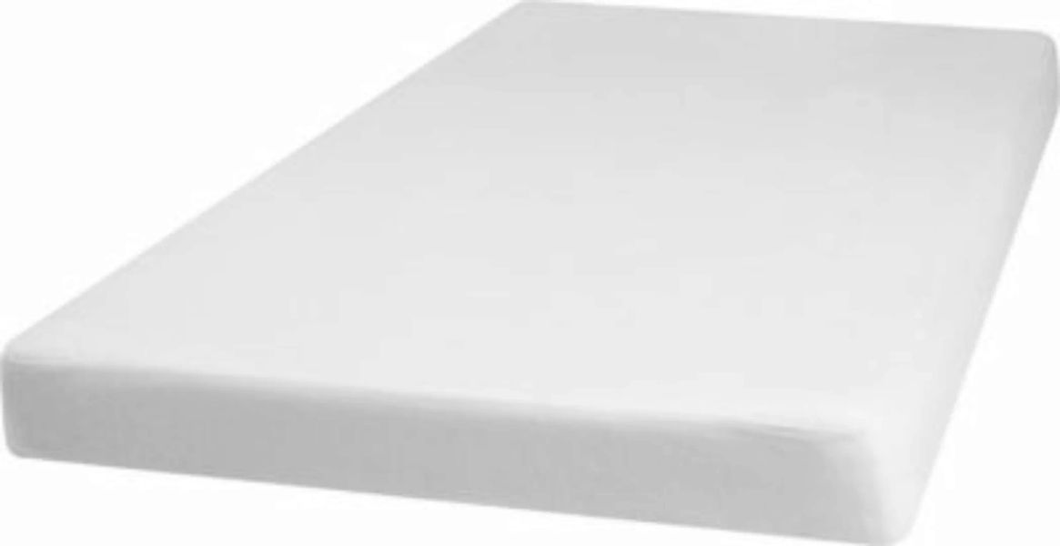 Playshoes Molton-Spannbettlaken 60x120 cm Bettlaken weiß Gr. 60 x 120 günstig online kaufen