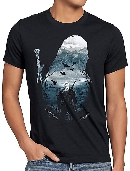 style3 T-Shirt Vorhersehung des Hexers temerien geralt riva der hexer the w günstig online kaufen