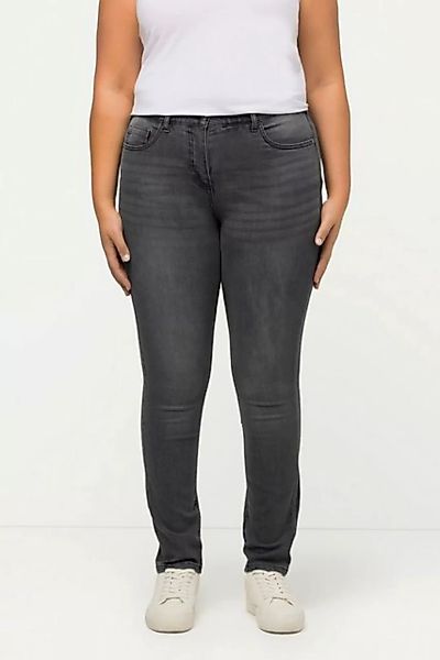 Ulla Popken Stretch-Hose Skinnyjeans Sarah schmale 5-Pocket-Form High Waist günstig online kaufen