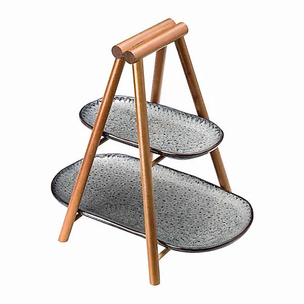 LEONARDO Etagere »Etagere Matera 31 cm anthrazit« günstig online kaufen