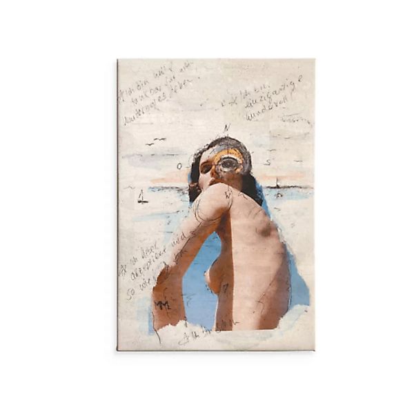 Kunstdruck Wanddekoration Wandbilder Aus Kork "Naked Beauty" günstig online kaufen