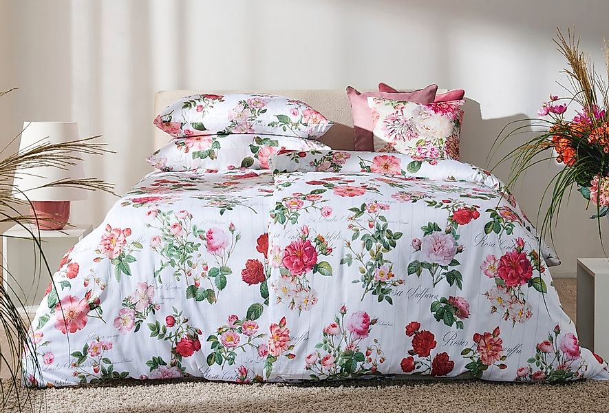 APELT Bettwäsche "Laura Gots" modisches Rosenallover günstig online kaufen