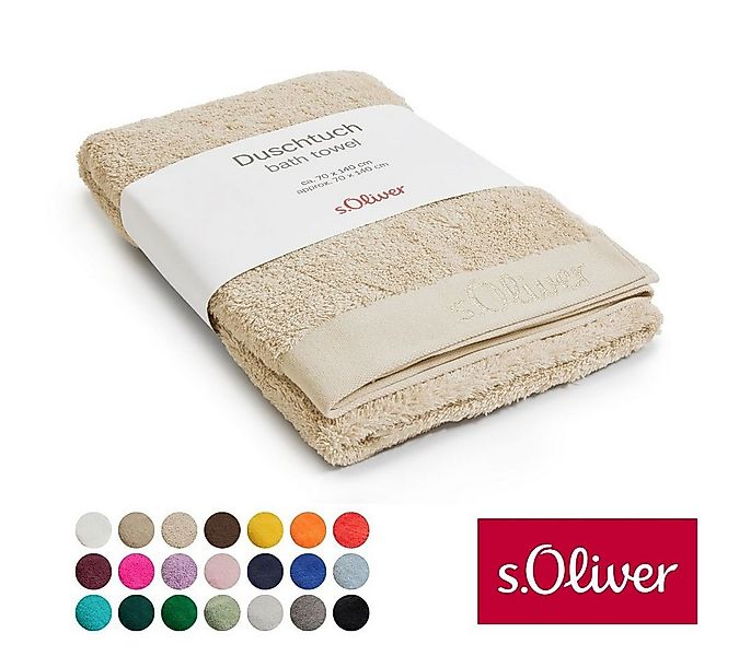 s.Oliver Duschtuch s.Oliver, Premium Qualität, 600 gr/m², auch als Sets erh günstig online kaufen