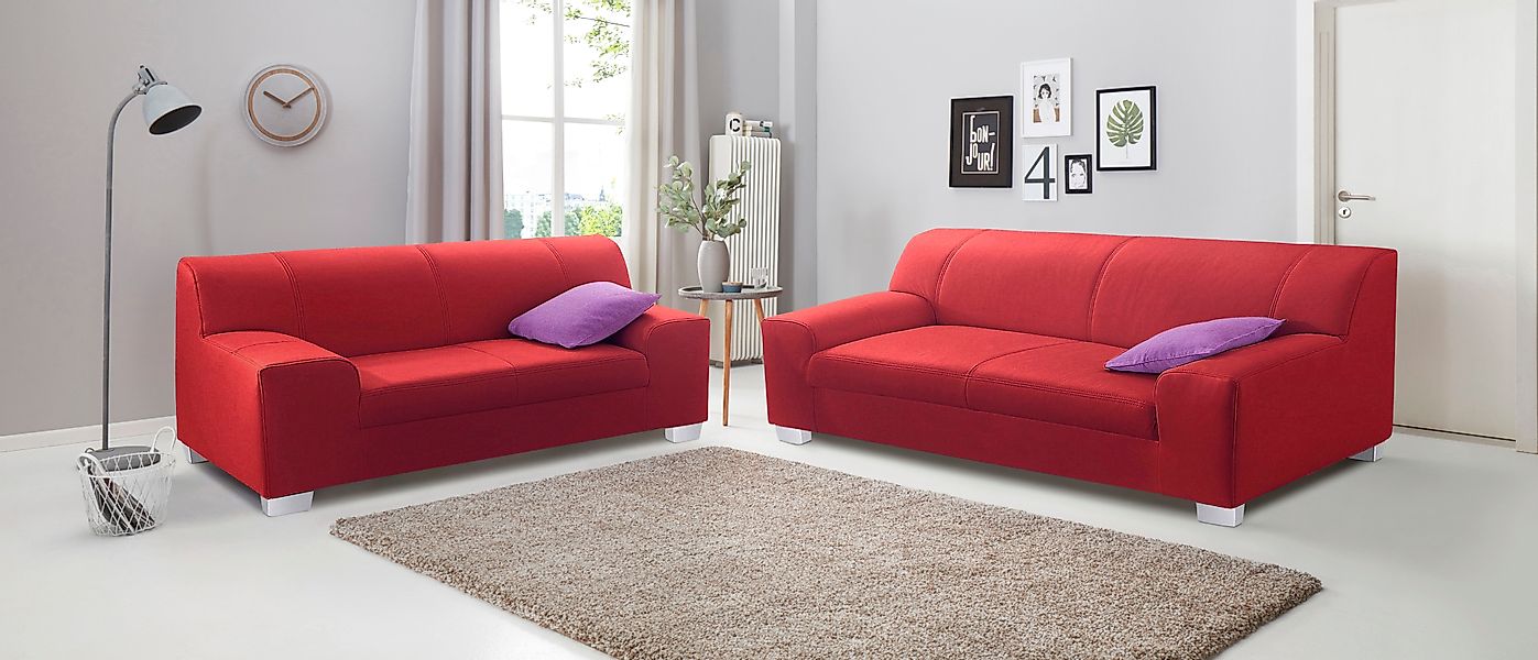 DOMO collection Polstergarnitur Amando, (Spar-Set), bestehend günstig online kaufen