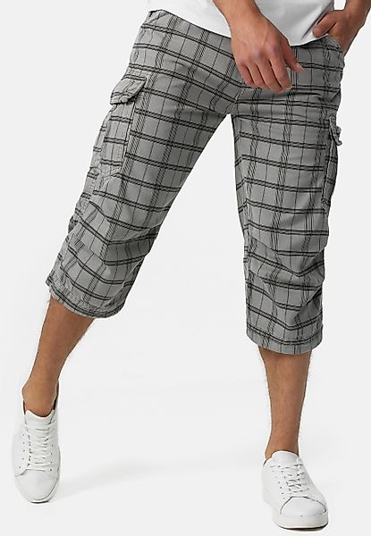 Indicode Cargoshorts Nicolas Check aus einer günstig online kaufen
