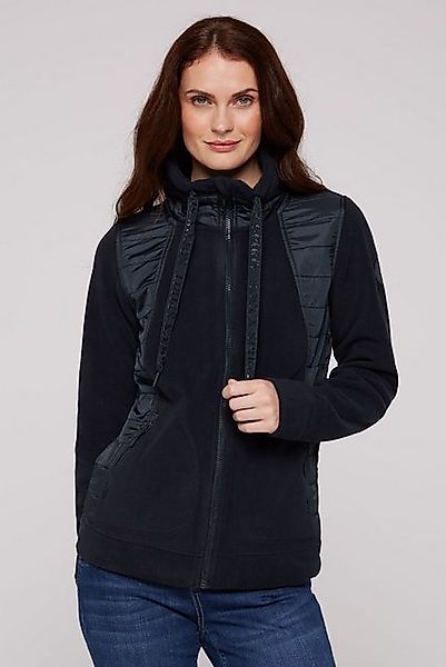 SOCCX Fleecejacke mit Stehkragen günstig online kaufen