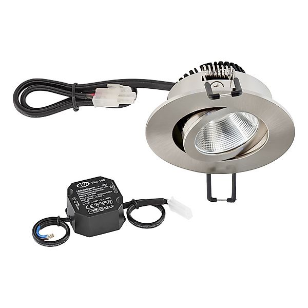 EVN Lichttechnik LED-Deckeneinbauleuchte 3000K 230V IP20 PC20N91302 eds günstig online kaufen