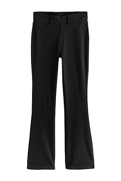 Next Jeansleggings Bootcut-Leggings aus Jersey-Denim, Kurzgröße günstig online kaufen