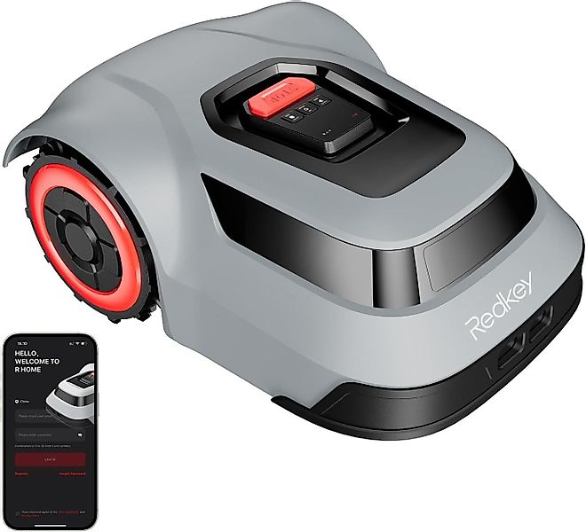 Redkey Rasenmähroboter Rasenroboter mit Begrenzungskabel C-TOF günstig online kaufen