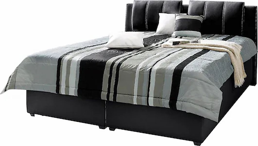 Maintal Polsterbett mit verstellbaren Kopfteilen günstig online kaufen