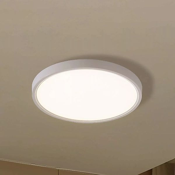 Lindby Smart LED-Deckenleuchte Deika, Ø 30 cm, weiß, Tuya günstig online kaufen