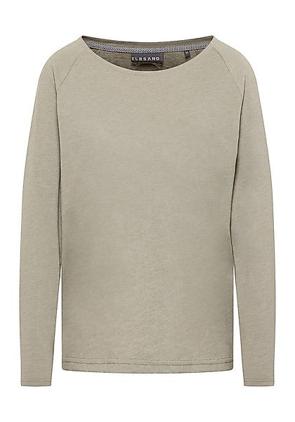 Elbsand Langarmshirt Tira Rundhalsausschnitt, locker geschnitten günstig online kaufen