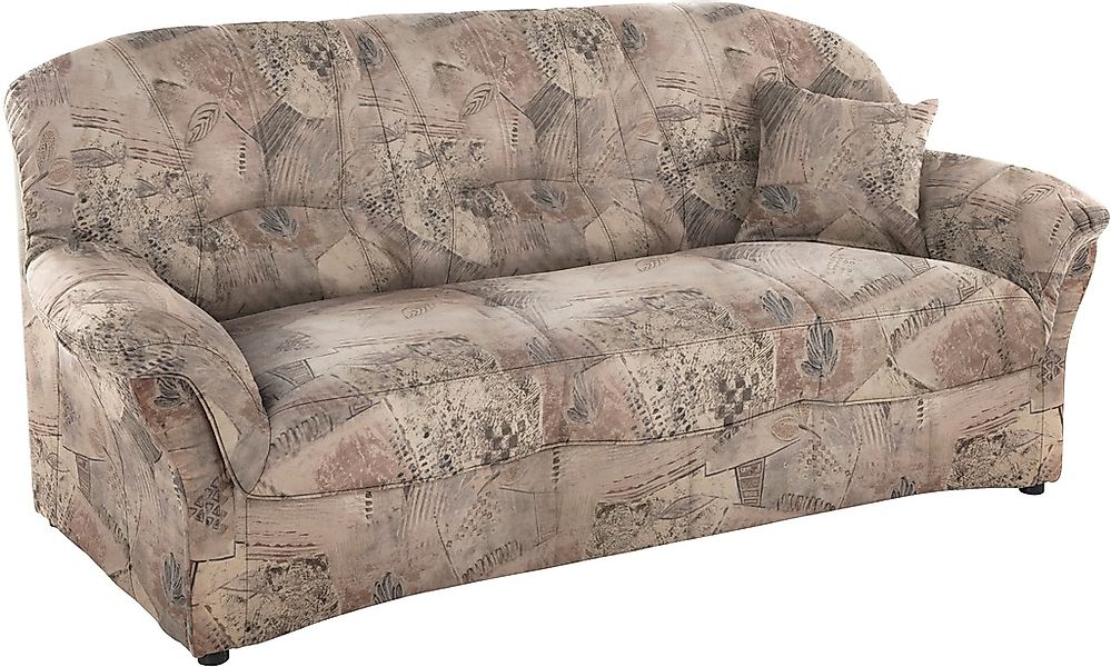 DOMO collection 3-Sitzer "Bahia Couch, B/T: 200/92 cm, belastbar bis 140kg/ günstig online kaufen