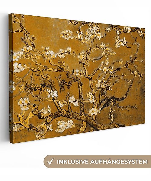 OneMillionCanvasses® Leinwandbild Mandelblüte - Kunst - günstig online kaufen