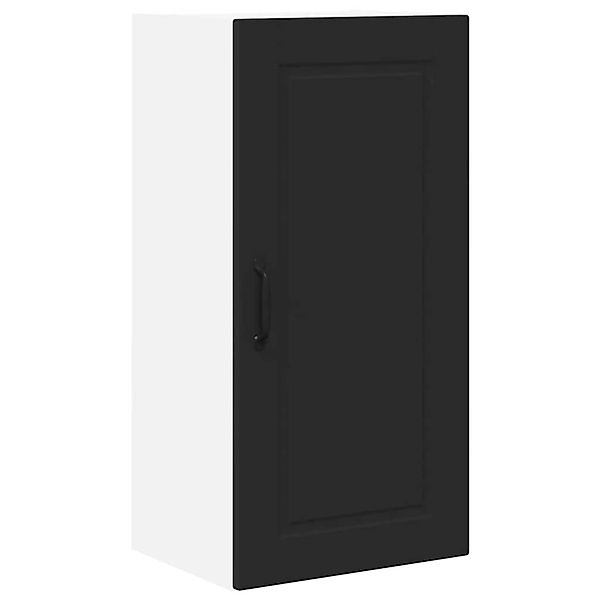 vidaXL Küchenwandschrank mit Tür Schwarz 40 x 31 x 80 cm Holzwerkstoff 8853 günstig online kaufen