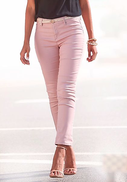 LASCANA 7/8-Jeggings, in Skinny-Form, Stretch-Denim, Basic günstig online kaufen