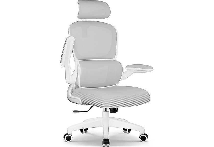 Homimaster Bürostuhl Bürostuhl, Schreibtischstuhl Ergonomisch mit Klappbare günstig online kaufen