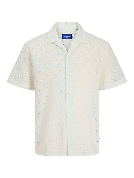 Jack & Jones Kurzarmhemd Modisches kurzärmeliges Design mit Lochmuster JORS günstig online kaufen
