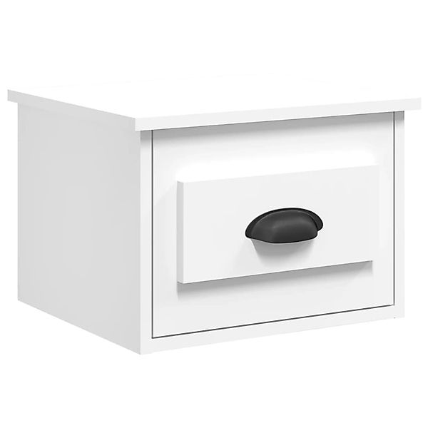 vidaXL Nachttisch Wand-Nachttisch Weiß 41,5x36x28 cm günstig online kaufen