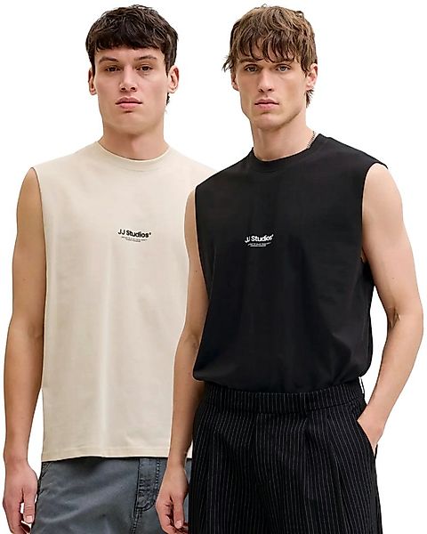 Jack & Jones Tanktop (Spar-Set, 2er Pack) mit klassischem Print Design günstig online kaufen