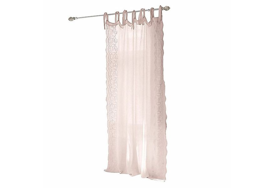 Mirabeau Vorhang Gardine Esmera rosa günstig online kaufen