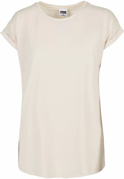 URBAN CLASSICS Kurzarmshirt "Urban Classics Damen Ladies Modal Extended Sho günstig online kaufen