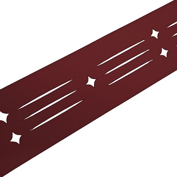zaunzu Sichtschutz Dekor Starline mit Lasermuster für Doppelstabzaun Bordea günstig online kaufen
