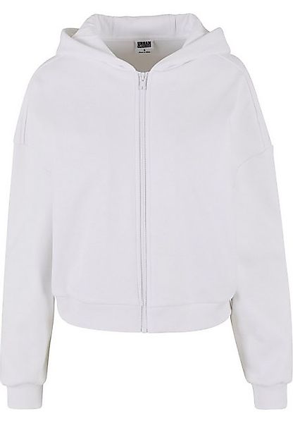 URBAN CLASSICS Sweatjacke Urban Classics Damen Ladies Cozy Short Zip Hoody günstig online kaufen